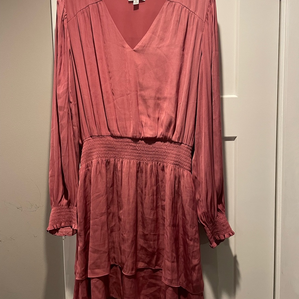 Evereve Rose Long Sleeve Dress